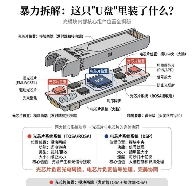 常州十張圖拆解光模塊全球產業鏈
